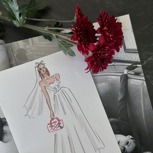Andrea Del Hoyo Live Events Fashion Illustrator from United States
