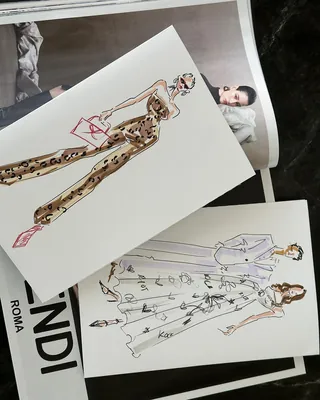 CNDI Roma live fashion drawing session