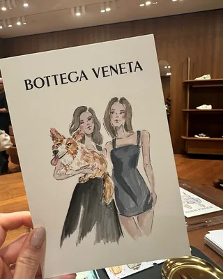 Elegant fashion portrait for Bottega Veneta campaign