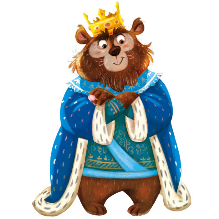 Cartoon illustration of King Monkey
