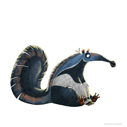 Character illustration of an animal
