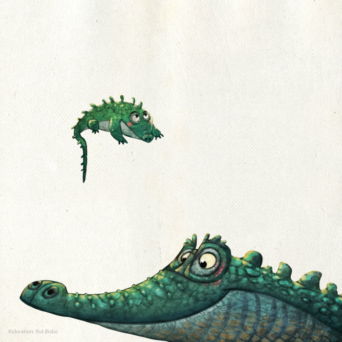 Crocodilos dos desenhos animados
