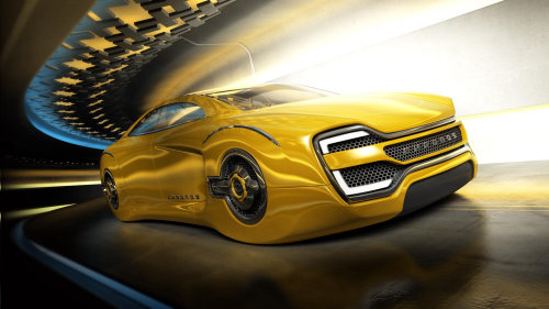 3D / CGI racing car