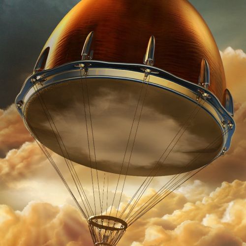 3D / CGI drum balloon