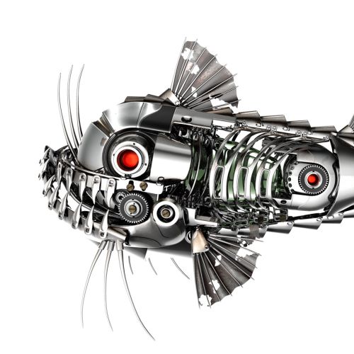 3D / CGI mechanical fish