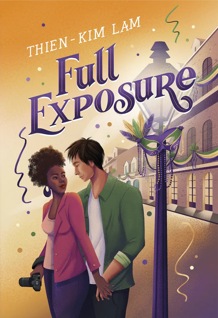 Full Exposure book cover showing two young adults holding hands, by Andressa Meissner