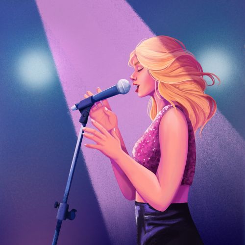 Andressa Meissner Portraits Illustrator from Brazil