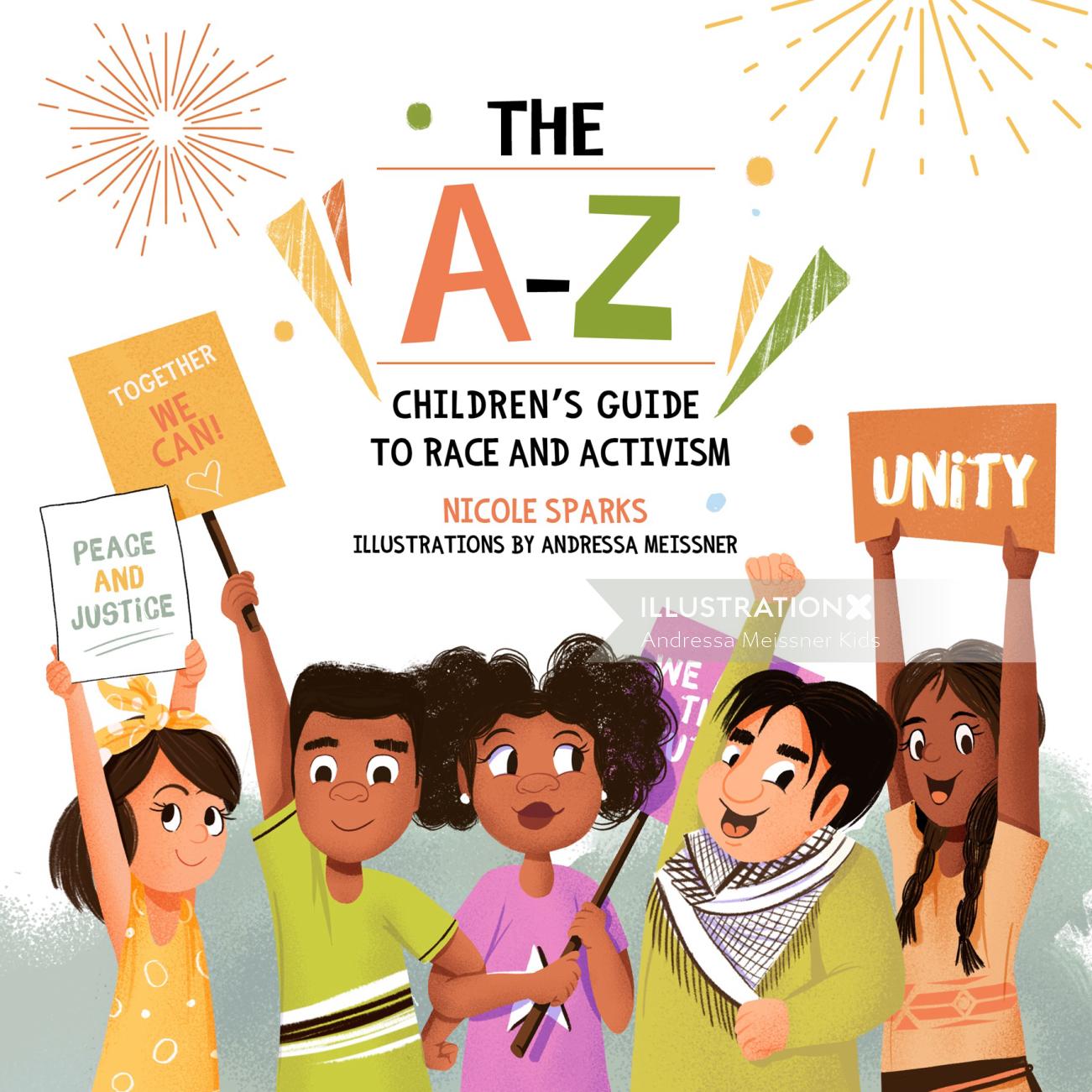 children's book, text book, activism