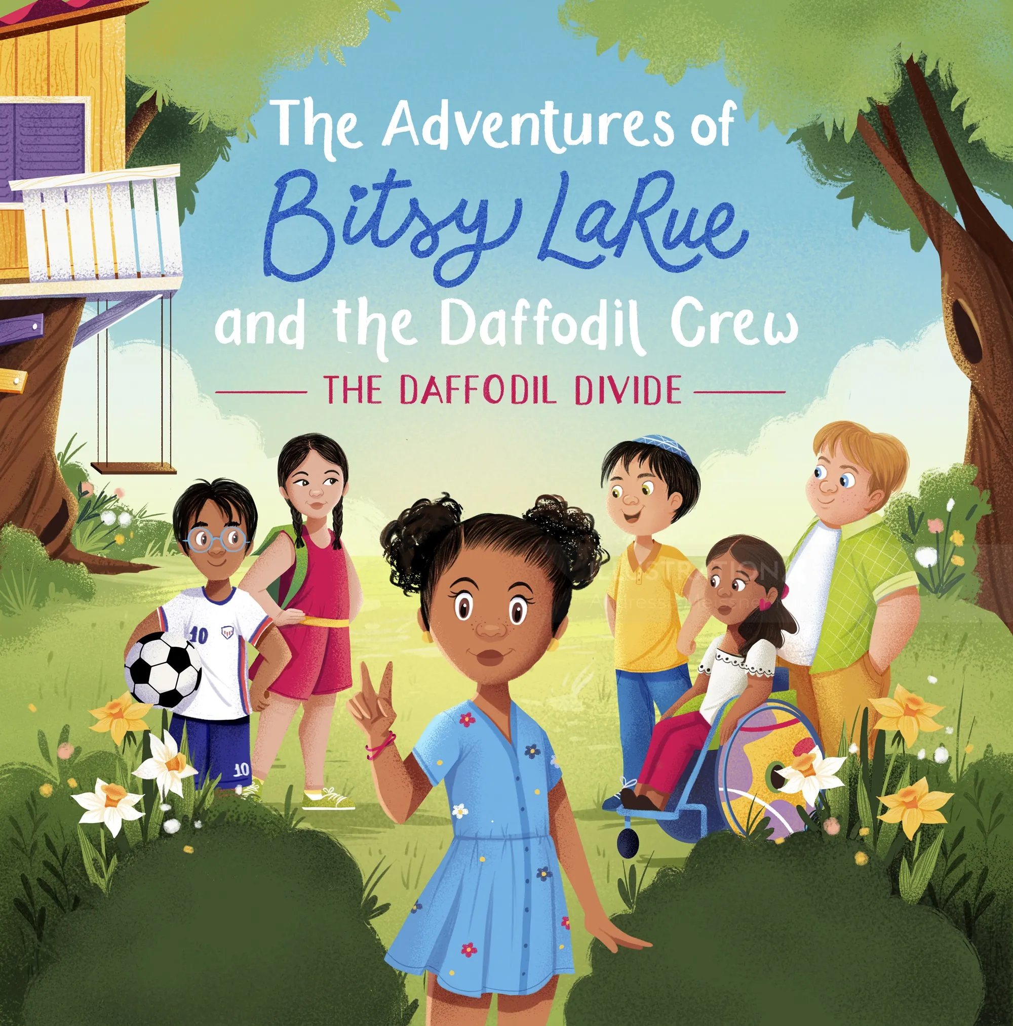 Cover of The Adventures of Bitsy LaRue and the Daffodil Crew by Andressa Meissner Kids