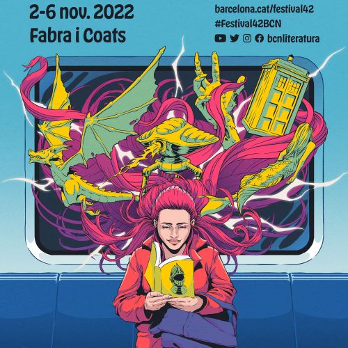 Poster design for the second edition of the 42 Barcelona Fantastic Genre Festival