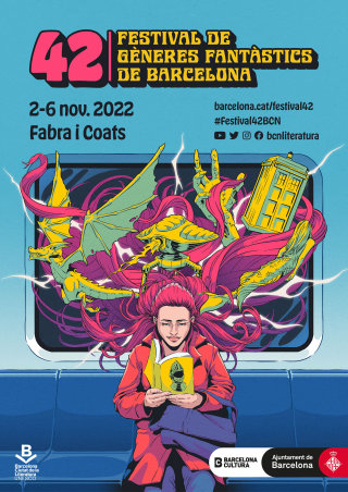 Poster design for the second edition of the 42 Barcelona Fantastic Genre Festival