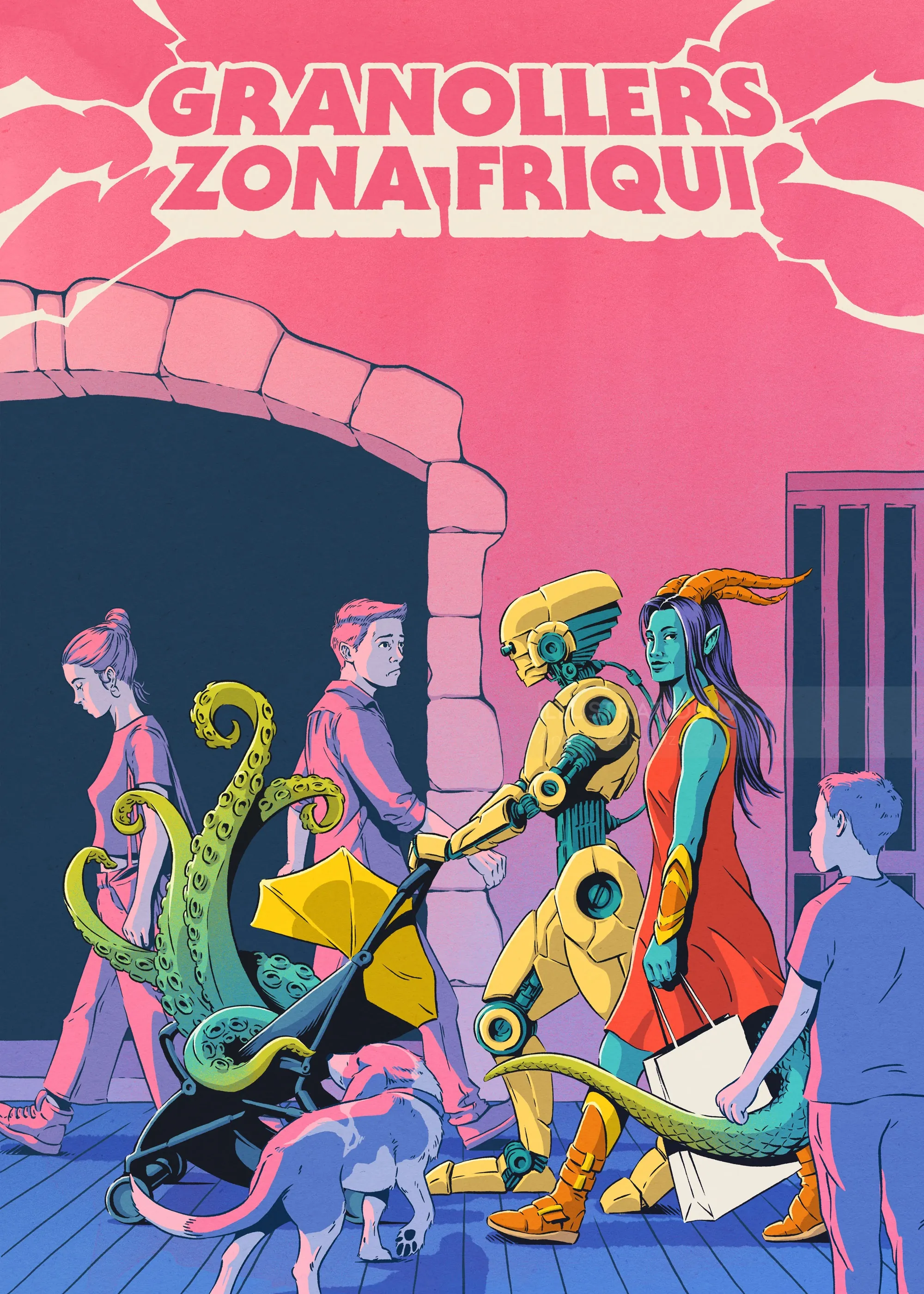 Fantasy poster of ‘Granollers Zona Friqui’
