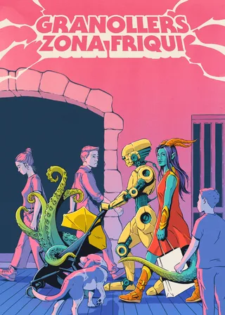 Fantasy poster of ‘Granollers Zona Friqui’