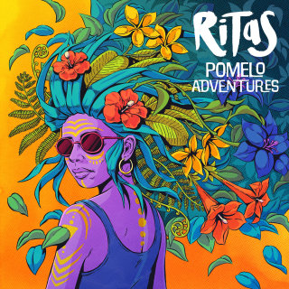 Ritas's "Pomelo Adventures" volume cover design