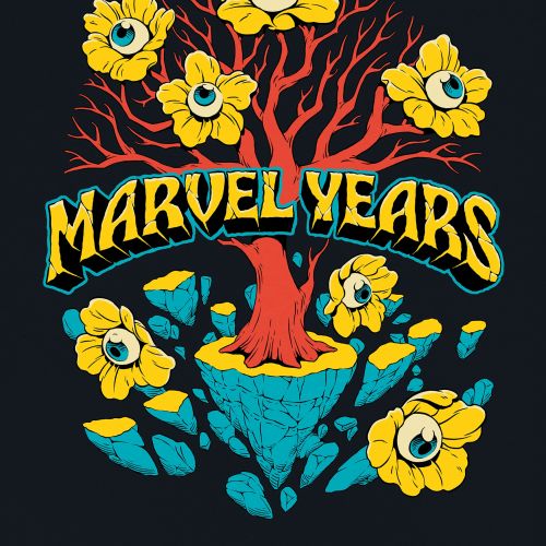 Marvel Years T-shirt design by Andreu Zaragoza