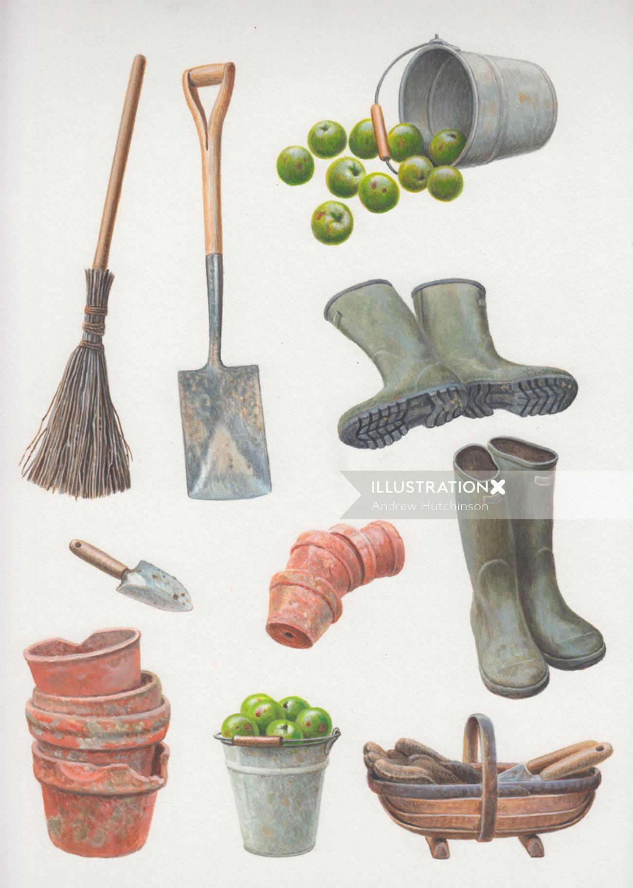 Tools for garden