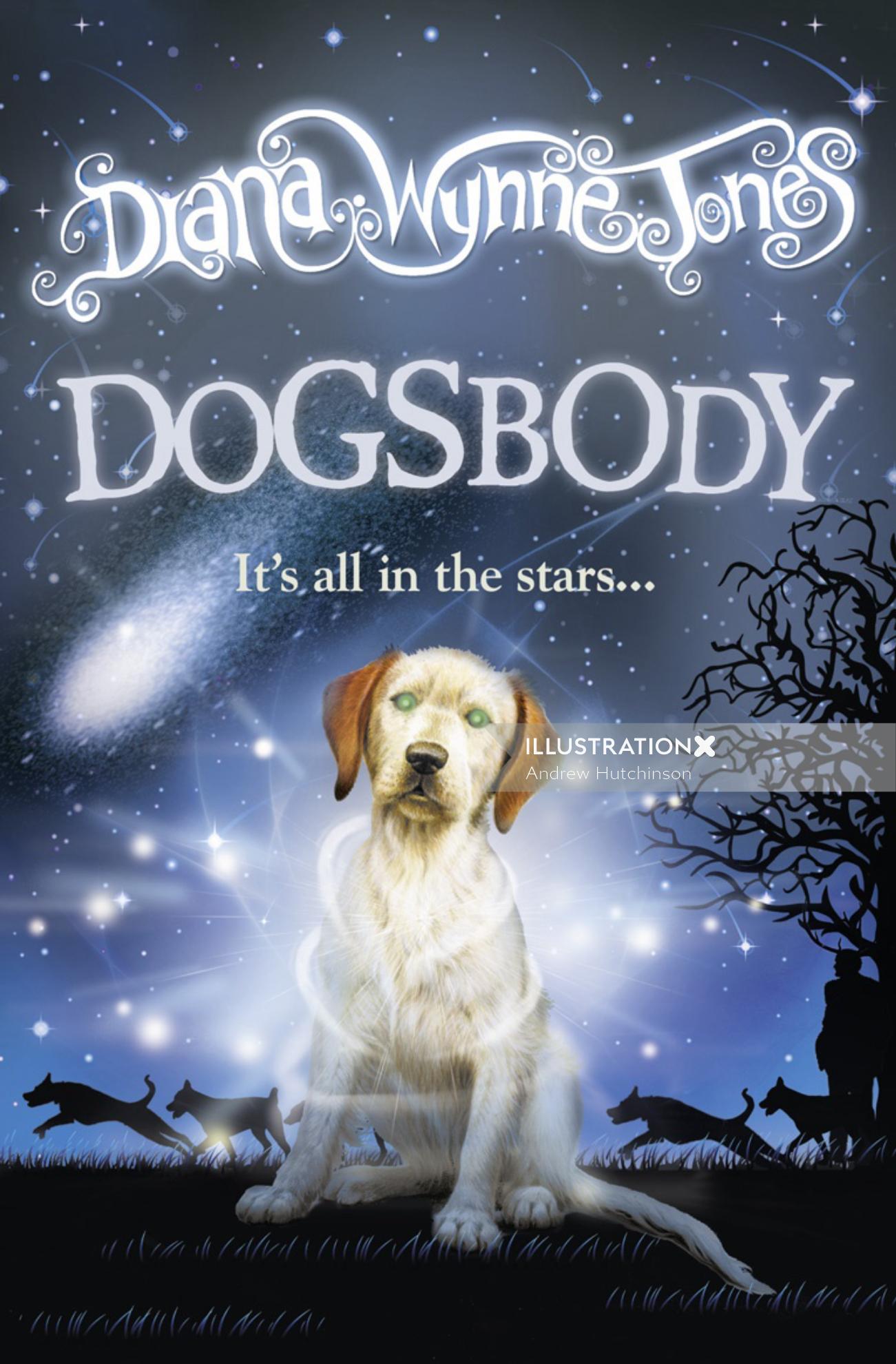 Illustration de Dogsbody labrador, chiens et animaux © Andrew Hutchinson