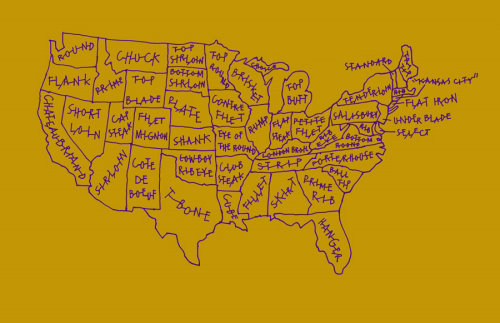 Map of USA for Nestle
