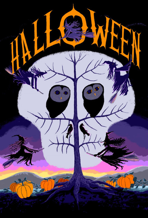 Conceptual Halloween Illustration
