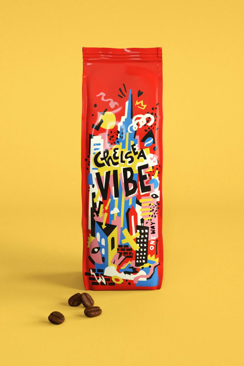 Packaging chelsea vibe coffee