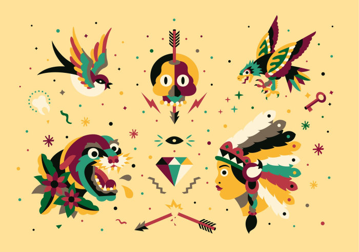 Graphic birds
