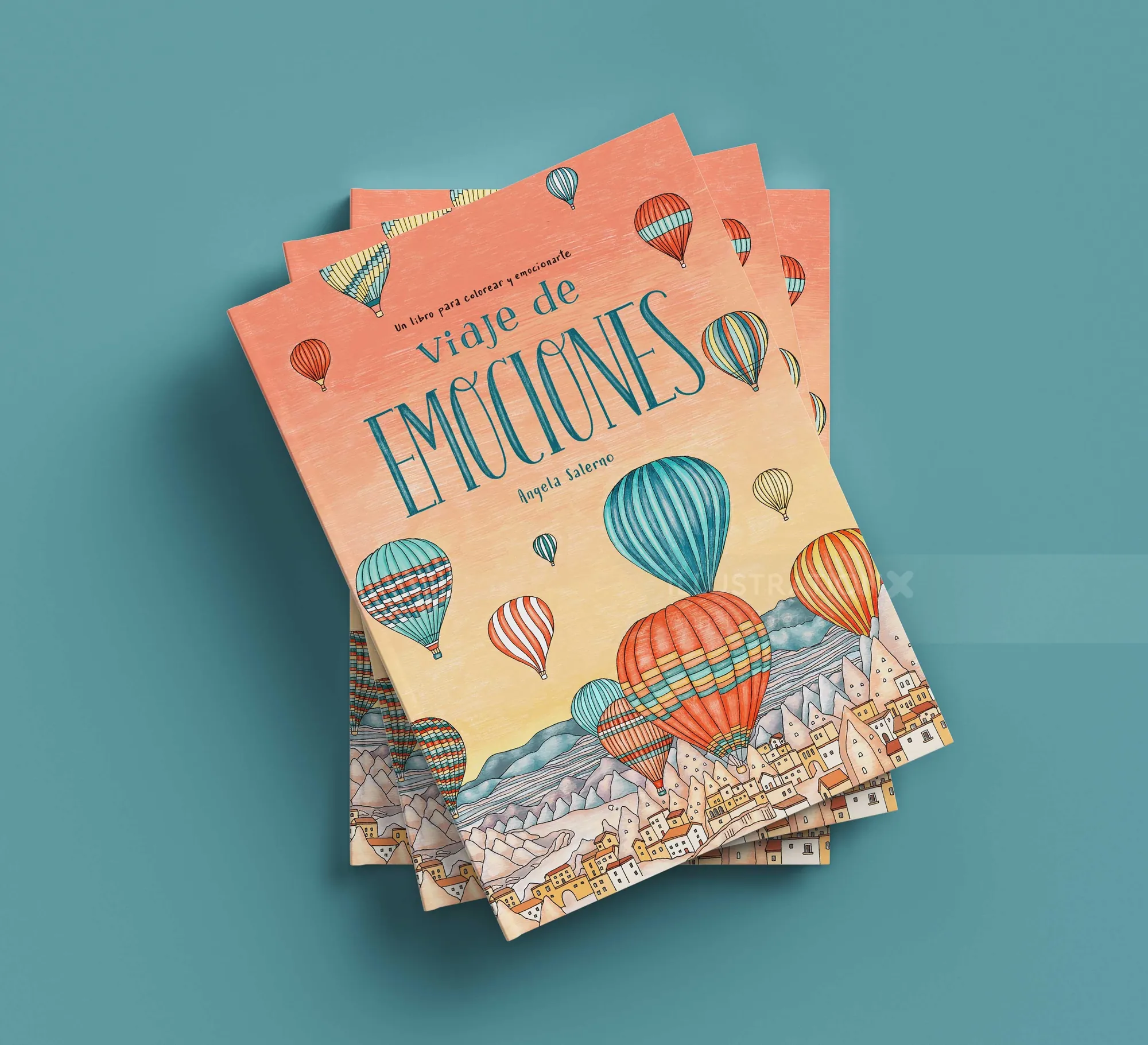 Viaje de Emociones coloring book by Angela Salerno