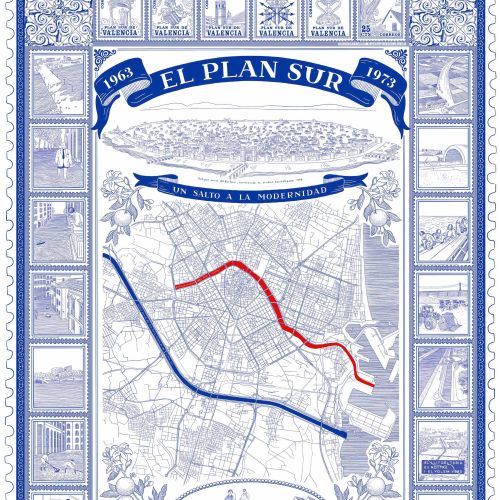 El Plan Sur map illustration by Angela Salerno