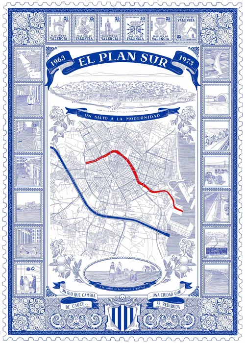 El Plan Sur map illustration by Angela Salerno