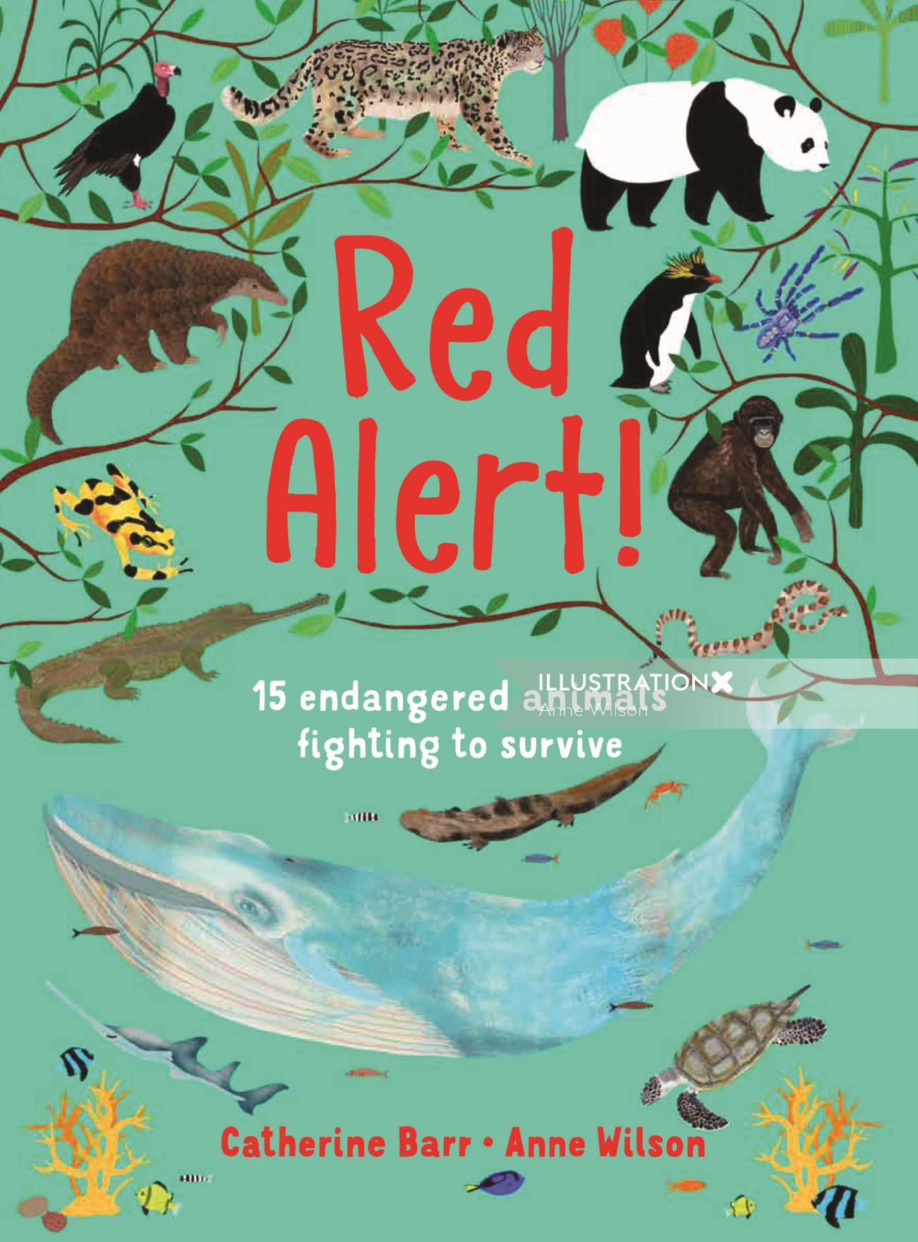 "Red alert Cover for Otterbarry Books
"