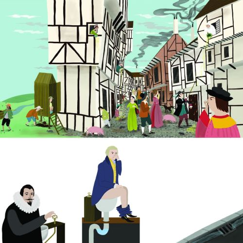 people, toilets, history, inventions