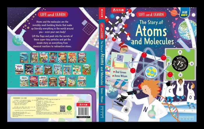 Book cover of The Story of Atoms and Molecules by Anne Wilson