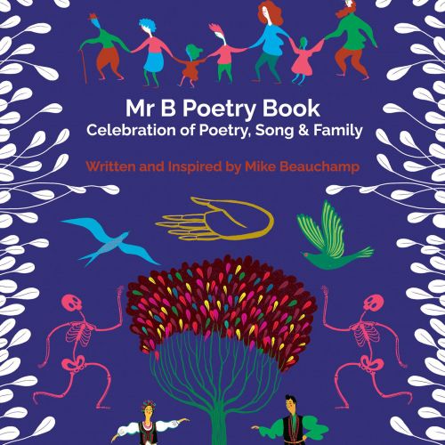 Cover design for "Mr B Poetry Book"