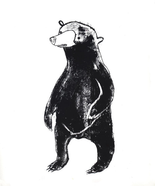 An illustration of Fuzzy Bear