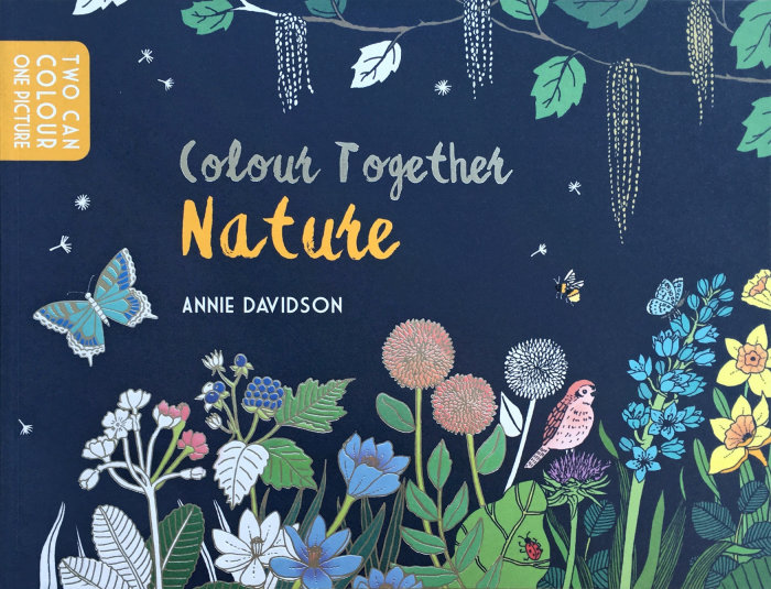 Livre de coloriage de &quot;Colour Together: Nature&quot; pour Andersen Press au Royaume-Uni