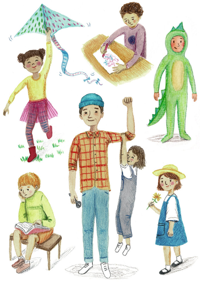 Children's book character design