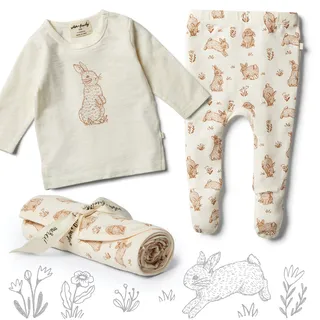 Animal-themed pattern design for Wilson & Frenchy kids' clothing