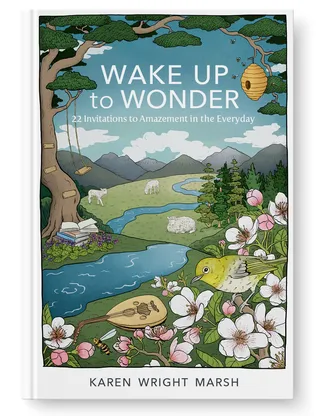 Front cover for 'Wake up to Wonder' book