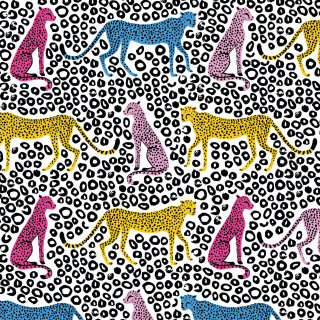 猎豹动物图案设计
