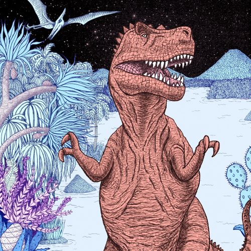Illustration Tyrannosaurus Rex