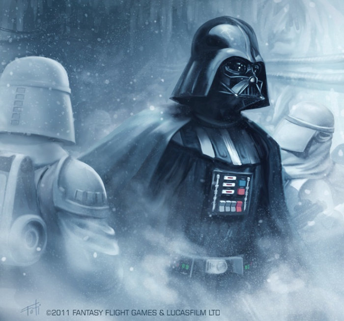 Art of Darth Vader Star Wars character