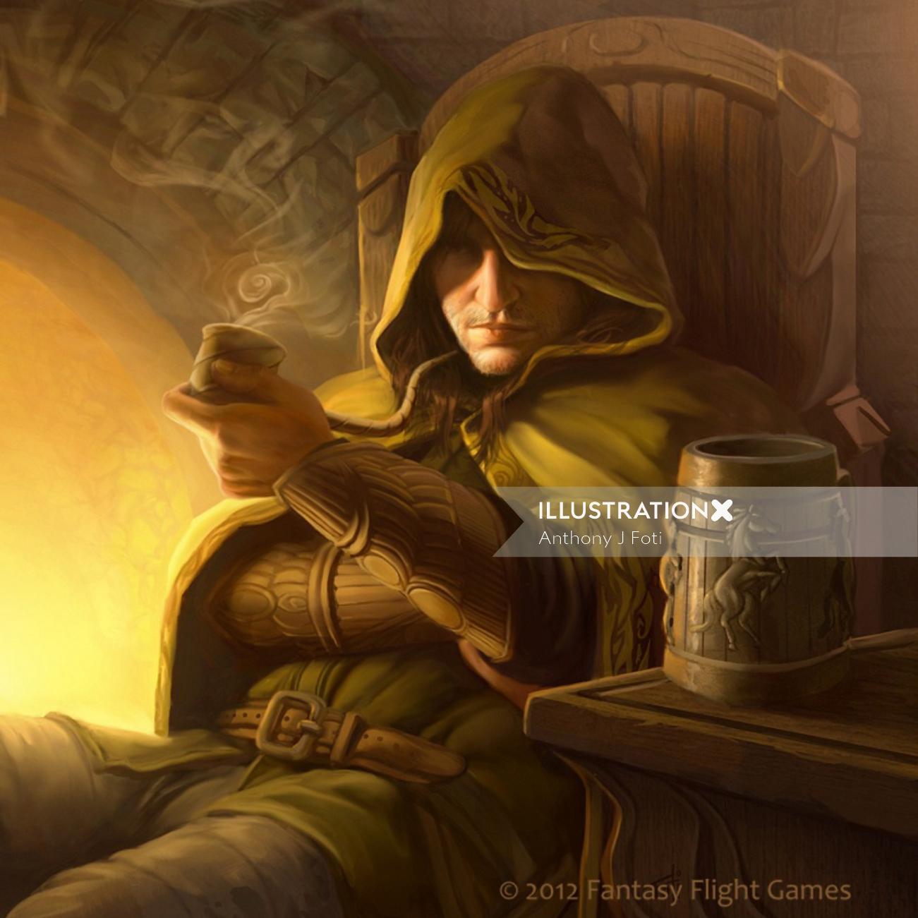 Artwork of Aragorn character
