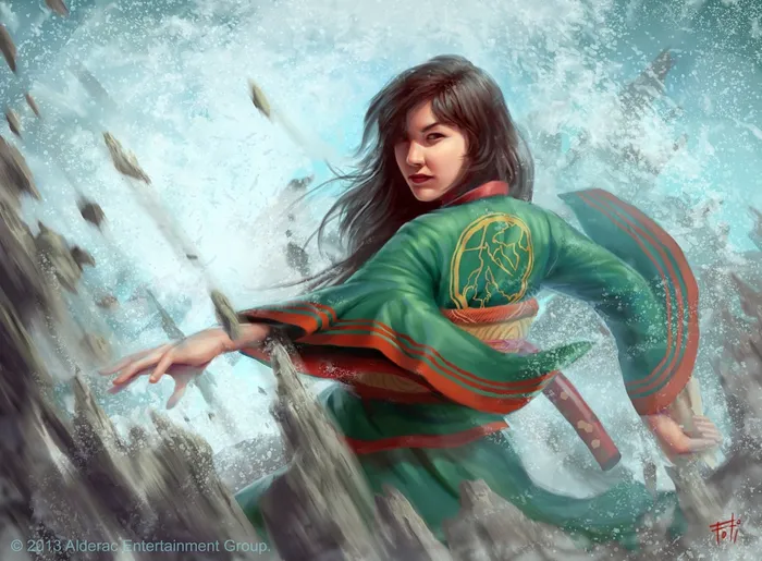 Illustration of Yoritomo Harumi: Legend of the Five Rings