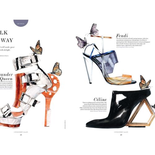 Editorial Illustration For S/Style & Fashion Magazine