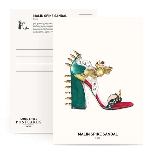 Watercolour Iconic Shoes For Fashionary