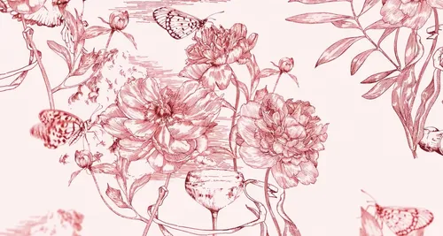 St. Regis Hotels and Resorts' Toile de Jouy theme GIF