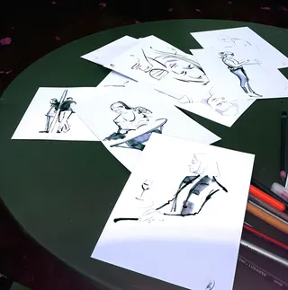 Live event drawing collection