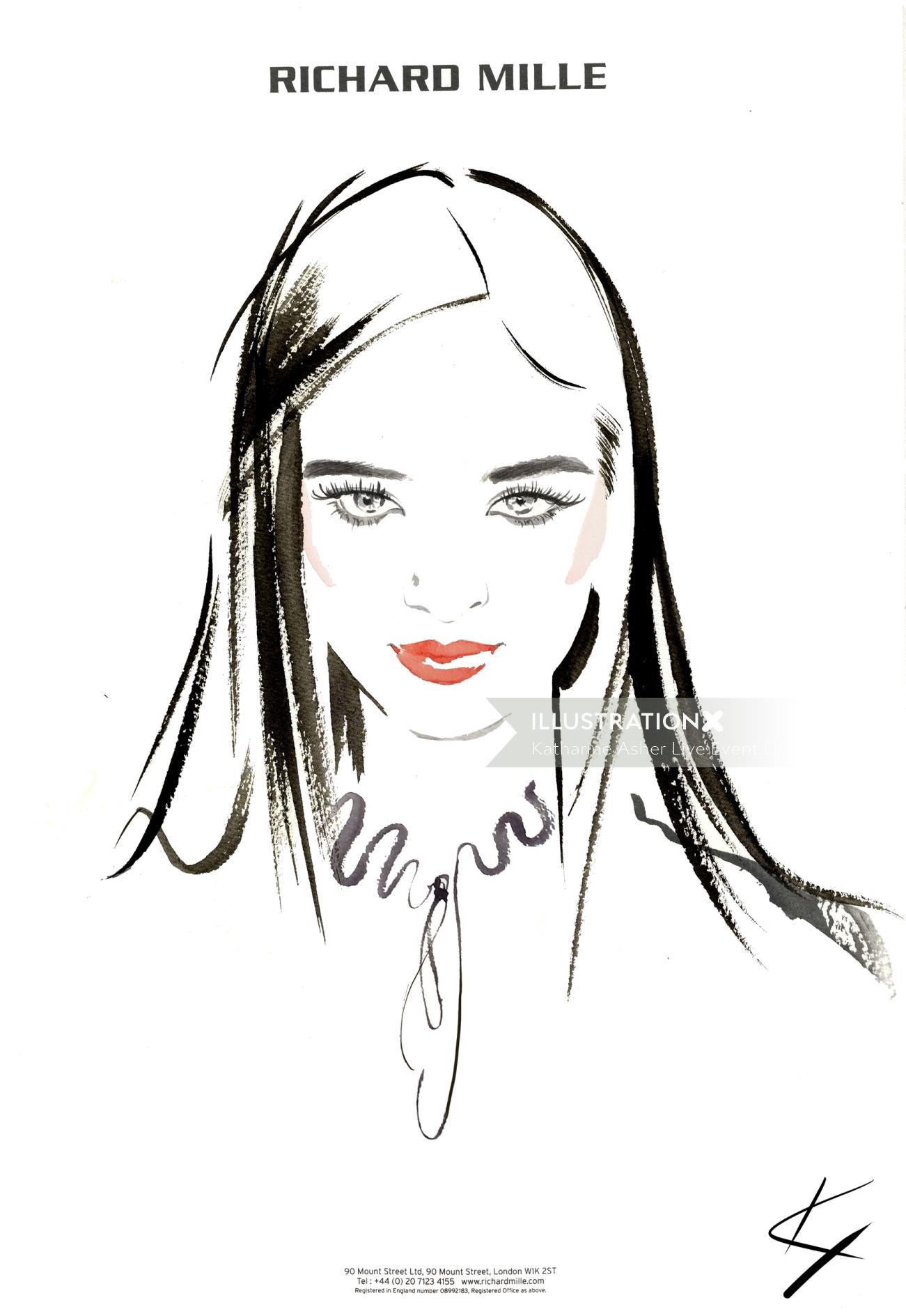 Richard Mille Live event drawing
