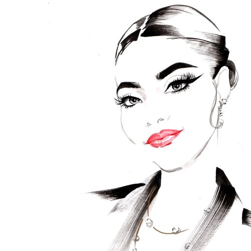 Katharine Asher Live Event Drawing Beauty