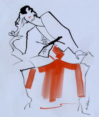 Katharine Online Live Drawing with Dancer/Model Ami Benton