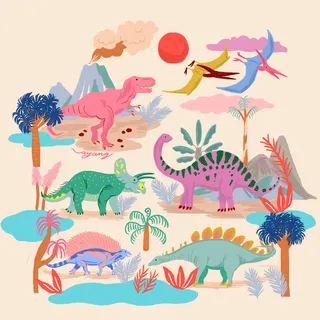 ZOO map illustration 